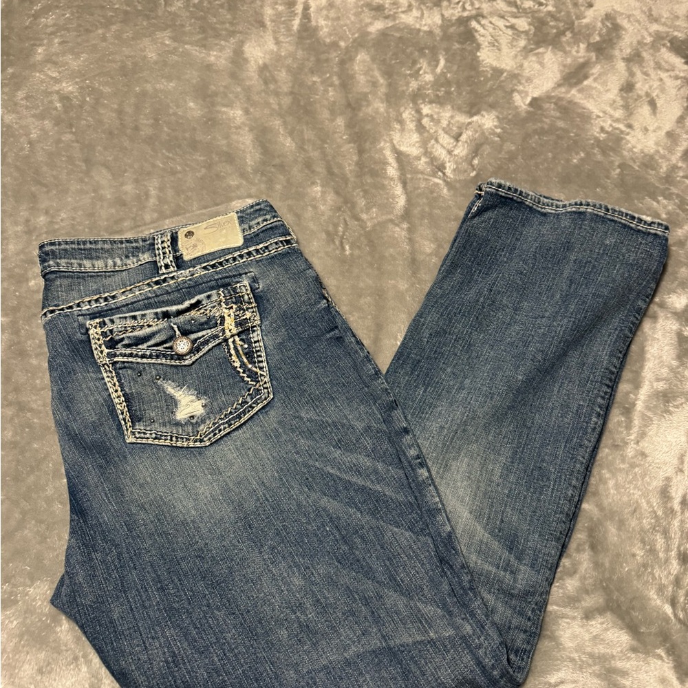 Silver Jeans Blue Tuesday Baby Boot Cut Denim